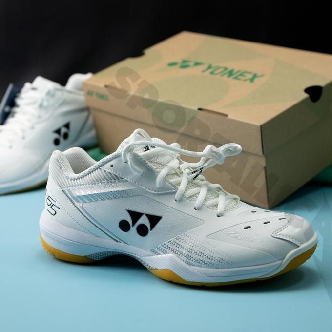TERMURAH - Sepatu Badminton Yonex SHB65Z3 SHB65 Z 3 MEN SHB65Z3MEX WHITE