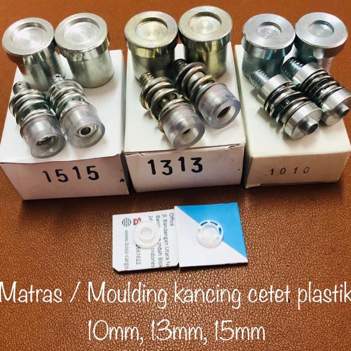Matras Kancing Cetet Plastik 10Mm Matras Kancing Snap Plastik 13Mm Moulding Kancing Cetet Plastik 15