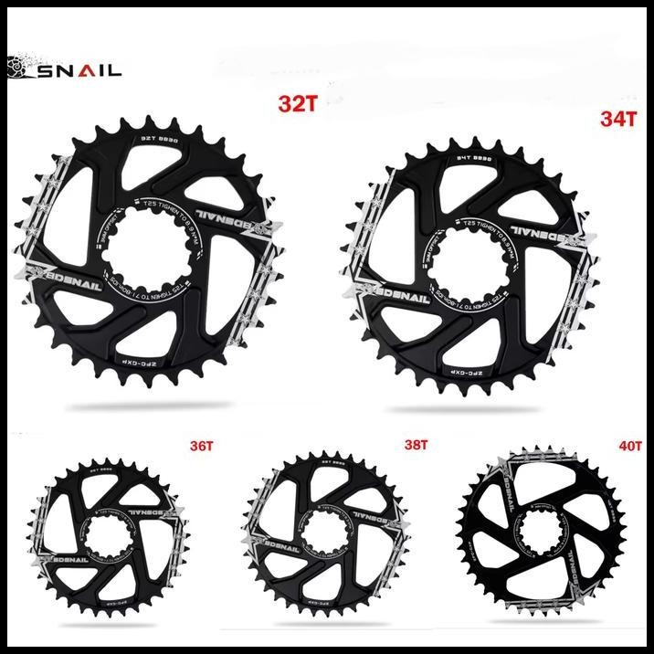 Snail Chainring GXP 36T Chain ring Crank GXP Direct Mount
