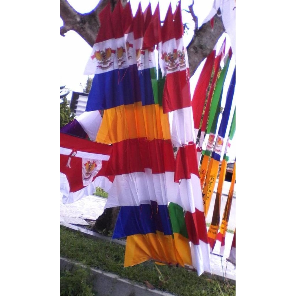 (Allthebest) Bendera Umbul Umbul 17 Agustus