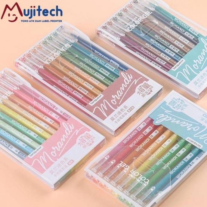 

Languo Morandi Real Colors Gel Pen Set 9 Warna