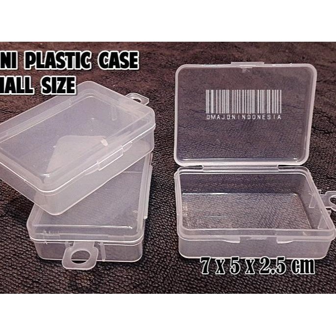 LFM Kotak Plastik Mini Kecil / Mini Plastic Case Box / Kotak Aksesoris