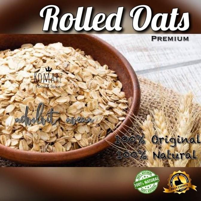 

(Allthebest) ROLLED OAT NATURAL PREMIUM 500gr | ROLLED OAT Granola 500gr