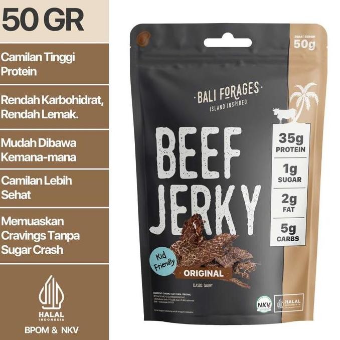

Original Beef Jerky (DENDENG AMERIKA) Makanan Ringan