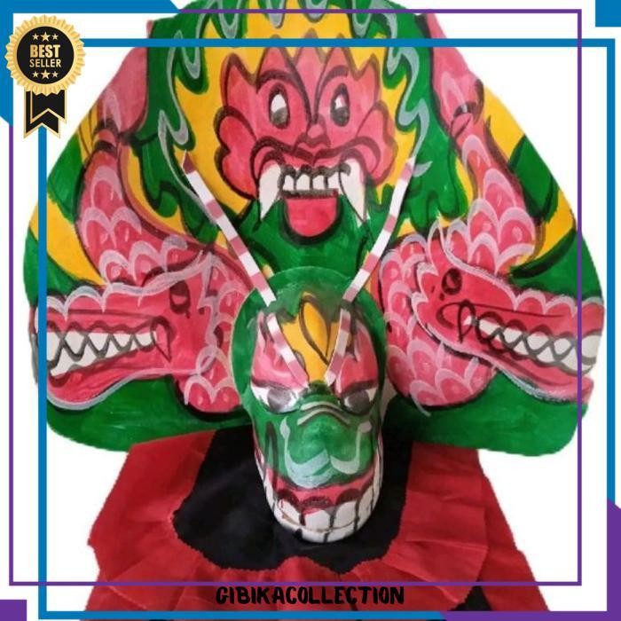 Barongan Devil/Barongan Devil Anak/Barongan Anak/Barongan Pentas Untuk Usia 2-6 Tahun Budaya