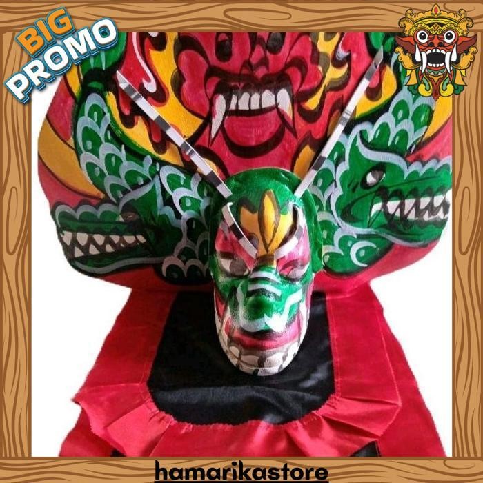 Barongan Devil/Barongan Devil Anak/Barongan Anak/Barongan Pentas Untuk Usia 2-6 Tahun Real