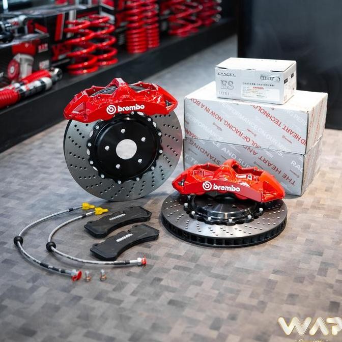 BIG BRAKE KIT BREMBO GT6 6 POT (ORIGINAL BARCODED) ORIGINAL DAN TERPERCAYA