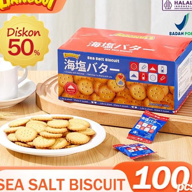 

Halallianggui Beli 50 Pcs Gratis 50 Pcssea Biscuit Enak Cemilan Pengganti Sarapan Kue Kering Renyah Gurih Cemilan Tepat Saat Untuk Keperluan Seharihari Cocok Untuk Dinikmati Bersama Keluarga
