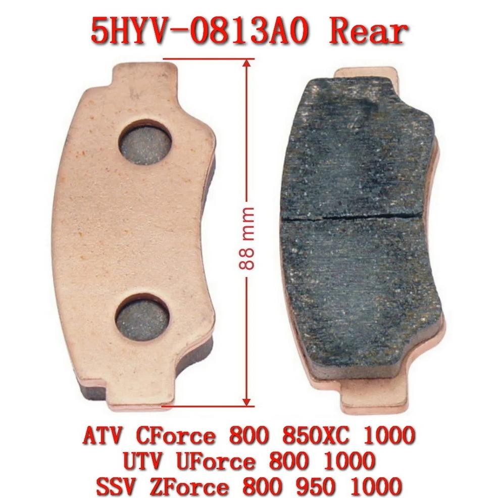 Rear Brake Sintered Pad 5Hyv-0813A0 For Cf Moto Ssv Cf1000Utr Cf800Su Cf800Sz Utv Cf1000Utr Cf1000Uu