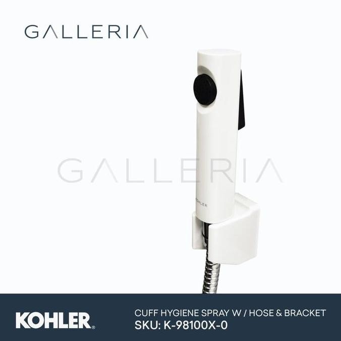Kohler Cuff Hygiene Spray White K-98100X-B-0 / Kohler Jet Spray