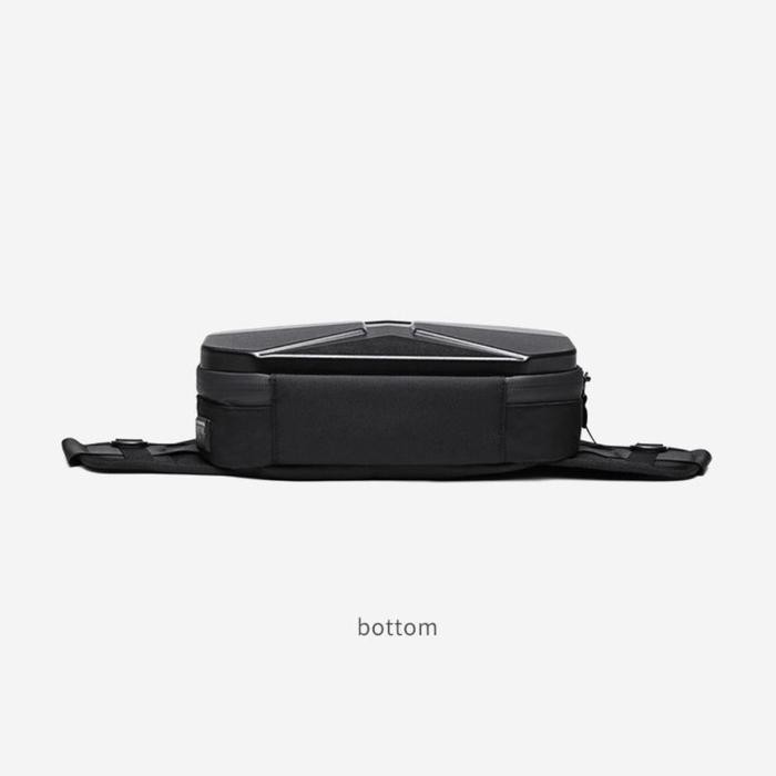 Twb Ozuko Waist Bag #9500 - Tas Slempang Pria Pinggang Waistbag Slingbag