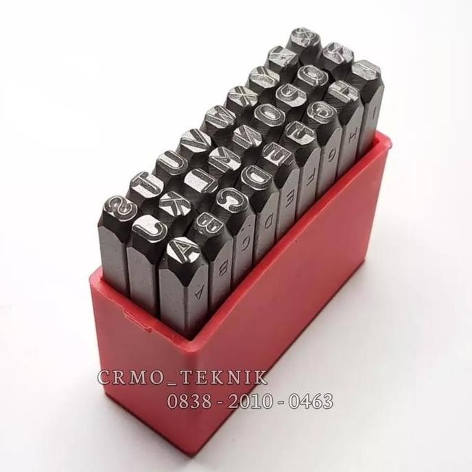 

Tjap Mata Huruf Ketok 2 3 4 5 6 8 10 12 Mm Stamp Punch Letter Germany Co