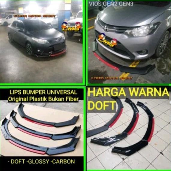 Lips bumper depan vios gen3 . bodykit vios gen3. front lips bumper Best Original