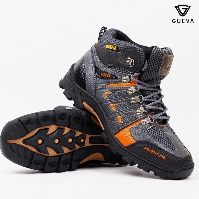 MS GUEVA067 Sepatu Pria Olahrraga Hiking Gunung Gueva Adventure  Boots Shoes Outdoor Anti Slip Anti 