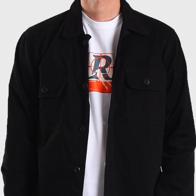 Promo Roughneck Tj023 Black Vale Canvas Jacket
