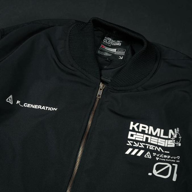 Sale Kremlin Bomber Jacket - Genesis | Black