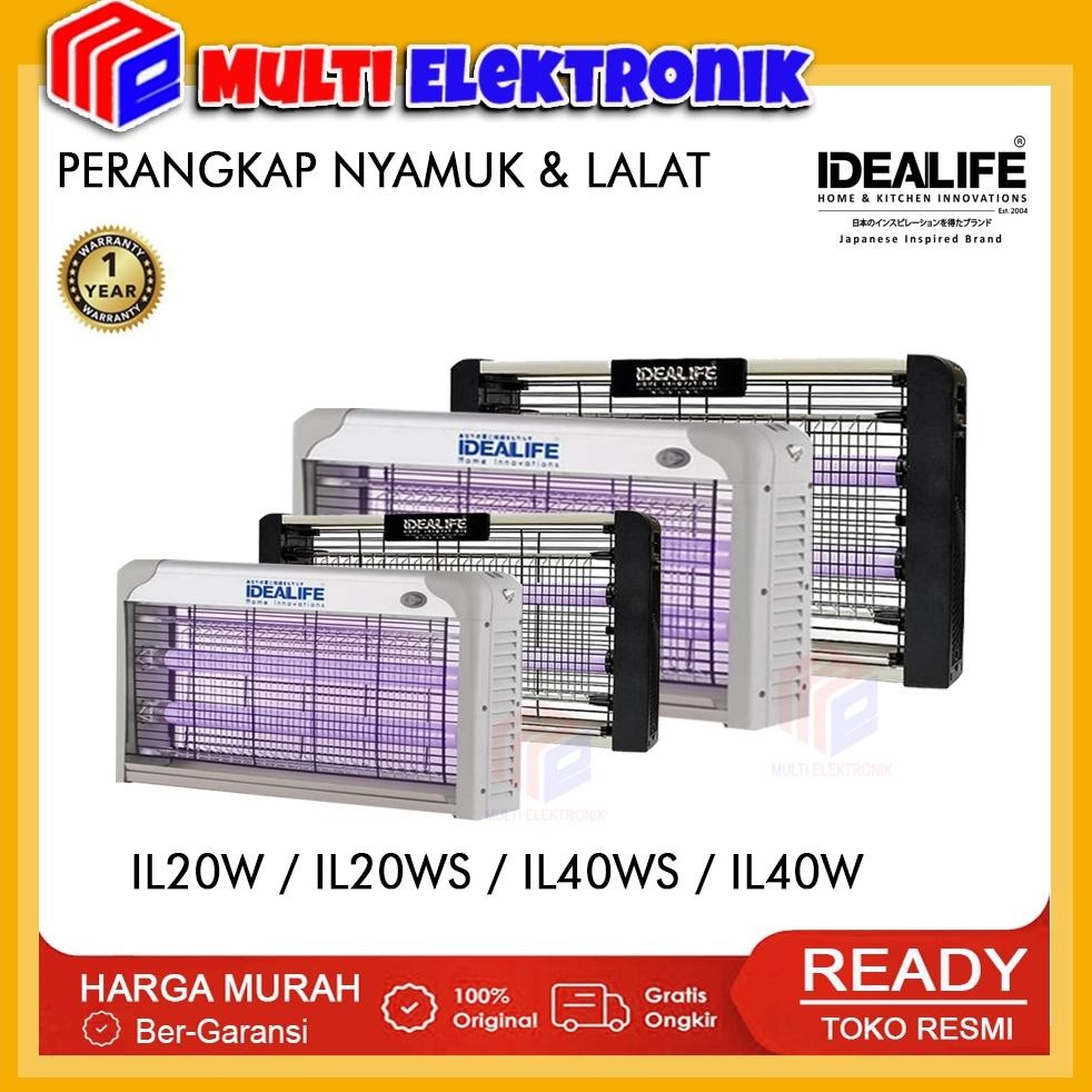 Terlaris Idealife Perangkap Nyamuk Dan Lalat Insect Killer Il20W / Il20Ws / Il40Ws - Alat Pembunuh N