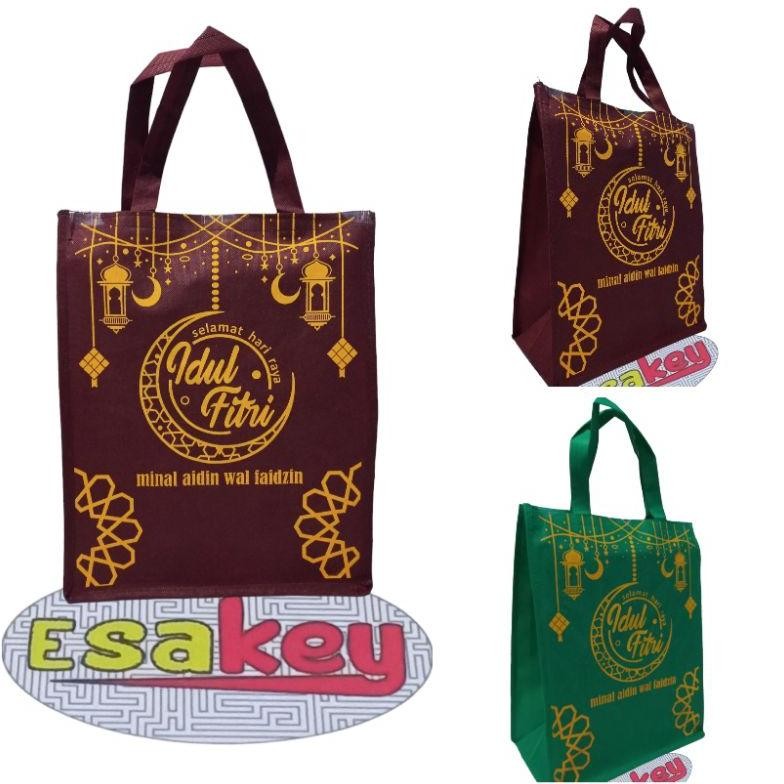 

Lusinan (12Pcs) Tas Hampers Idul Fitri Bahan Tebal & Pilih Motif aSt