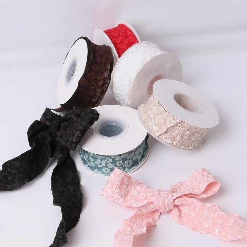 

(1Roll) Pita Ribbon Renda Curly Korea - Glossy - Lace aSt