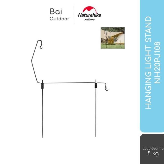 Hanging Light Stand Naturehike Nh20Pj108 Gantungan Tiang Holder Lampu