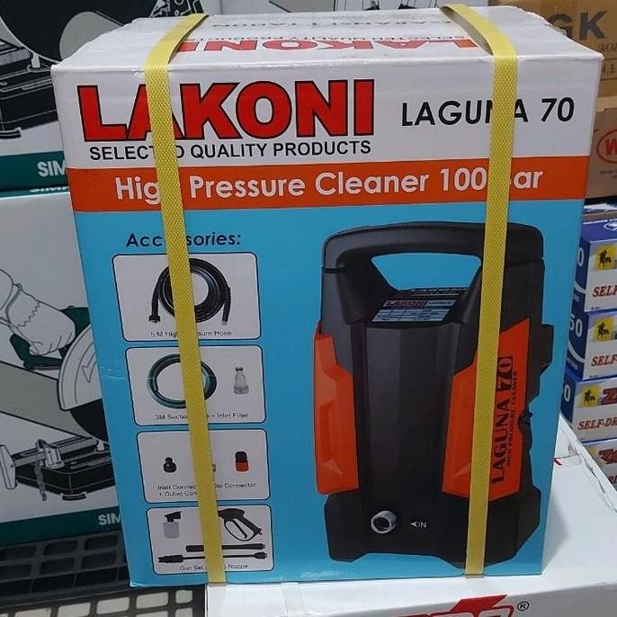 MESIN STEAM CUCI MOBIL & MOTOR JET CLEANER LAKONI LAGUNA 70 ORIGINAL DAN TERPERCAYA