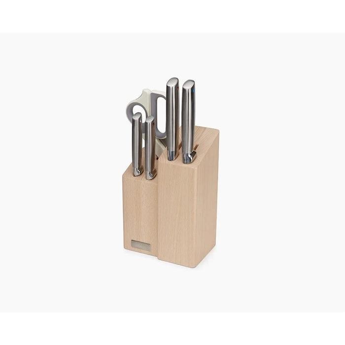 

Joseph Joseph Elevate Fusion 5Pcs Knife & Scissor Block Original Dan Terpercaya