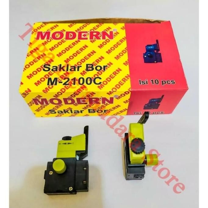 (Allthebest) Saklar / Switch Mesin Bor Modern 2100c / m-2100c Hijau