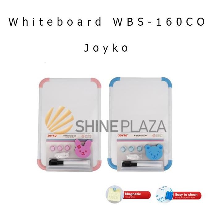 

Siap Kirim Whiteboard Joyko WBS-160CO 60x90 cm Set Papan Tulis Magnet Lengkap + Aksesoris