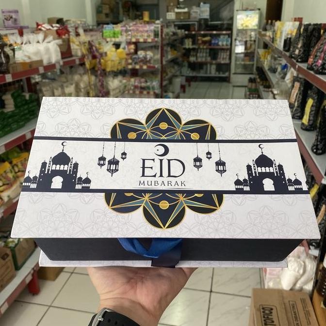 

Ready Hardbox Hampers Lebaran 25x15 cm | Kotak Kado Eksklusif