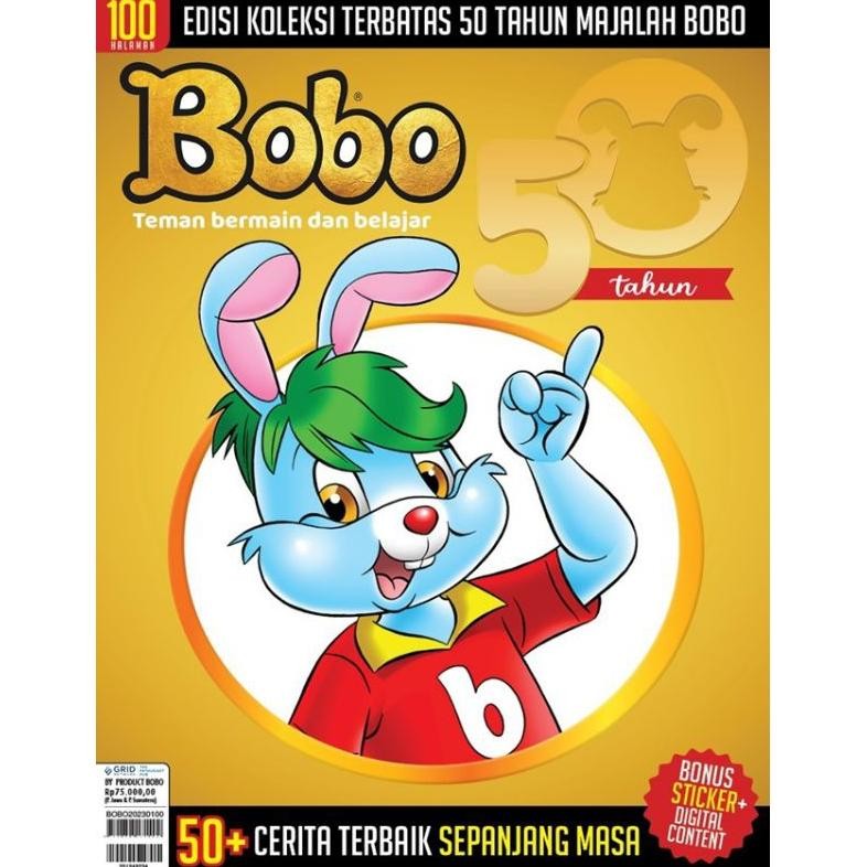 [Ready Stok Bukan PO] Original Majalah Bobo (Edisi Koleksi Terbatas 50 Tahun) MURAH