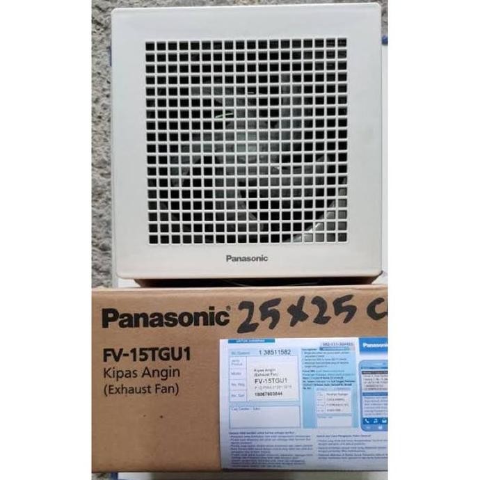 BEBAS ONGKIR - Panasonic ceiling Exhaust fan 6 inch Putih 12 Watt FV-15 TGU exhaust fan plafon panas