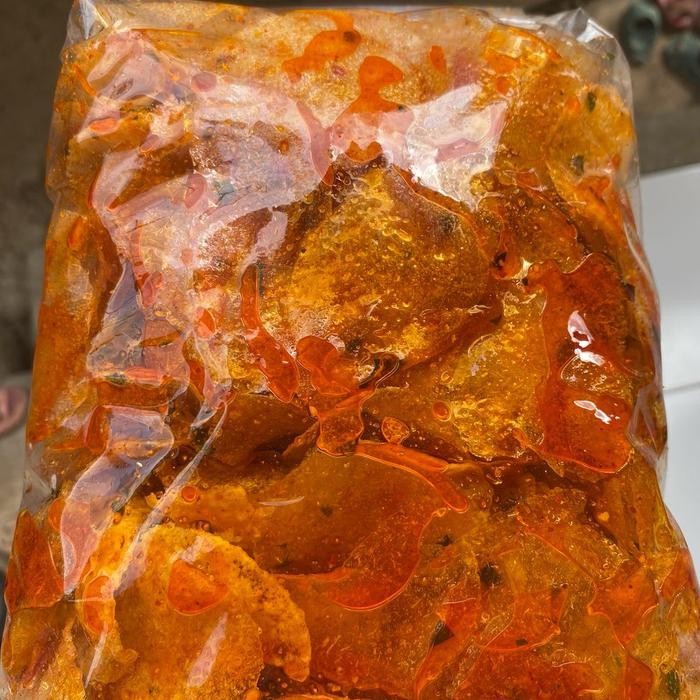 

CCM Kripik Kaca Pedas Daun Jeruk 500gr - Camilan Snacks Makanan Kripca Keripik