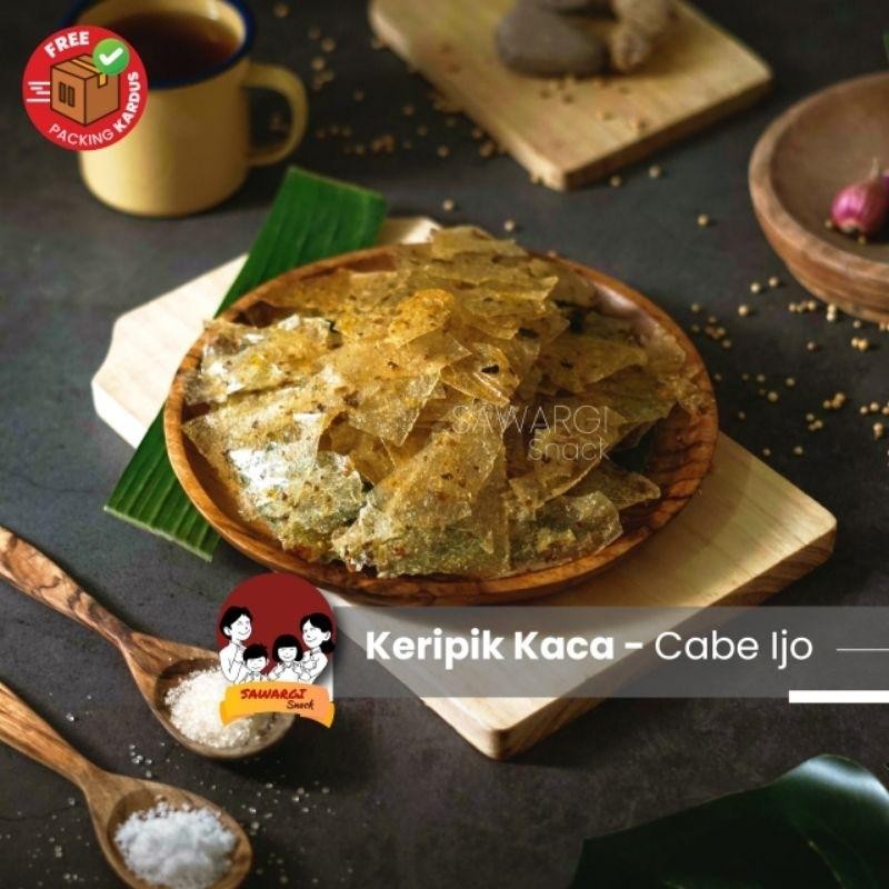 

Ccf Sawargi Snack - Keripik Kaca 500G Extra Pedas