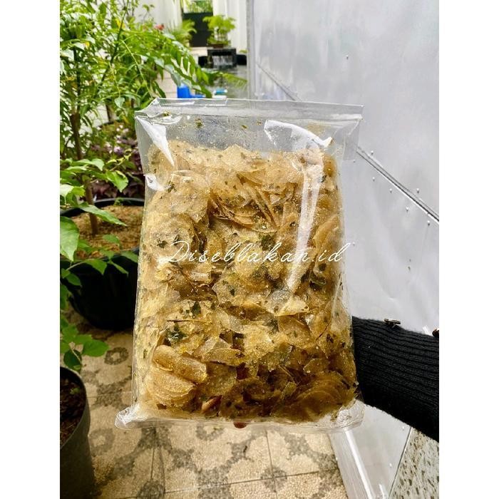 

CCF Kripca keripik kaca original daun jeruk kemasan 500gram