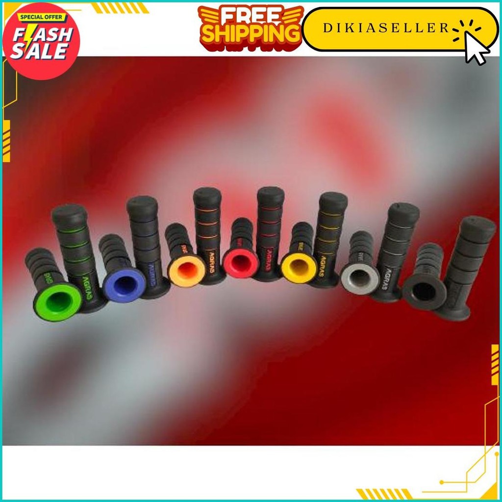 Handgrip Motor Aurora Handfat Polos Retro Variasi Beat Vario 110 125 150 Scoopy Genio Fazzio Grand F