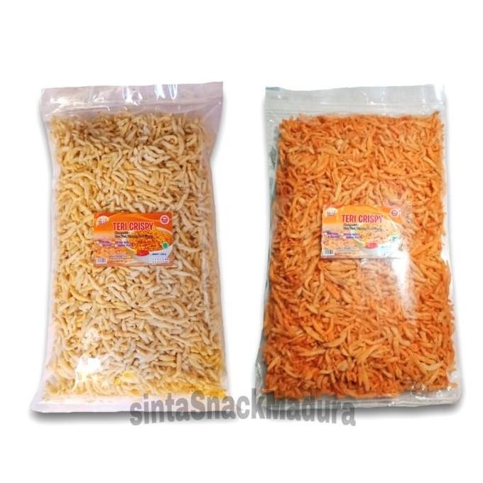 

(Allthebest) Ikan Teri Crispy 500g Non Msg Teri Krispi Medan makan Pendamping Mpasi