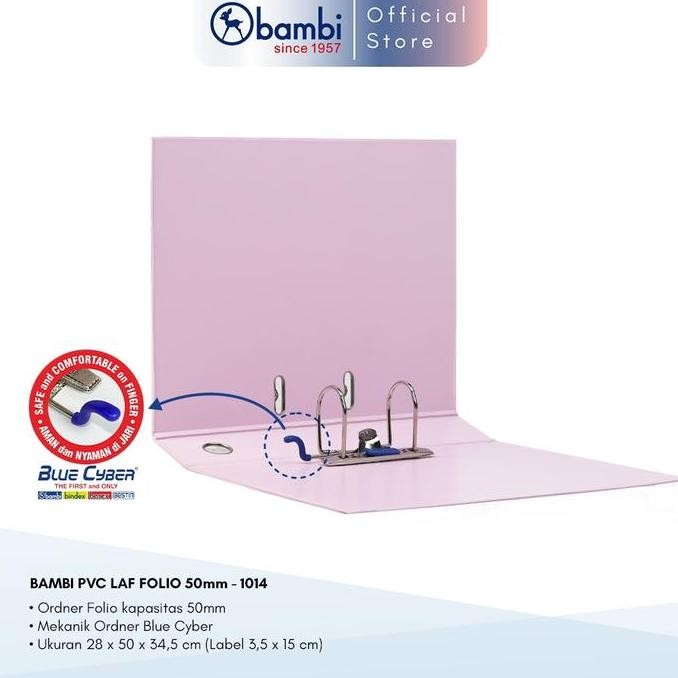 

Promo Bambi Ordner Folio 50Mm All Color - Medium Size Eco Friendly