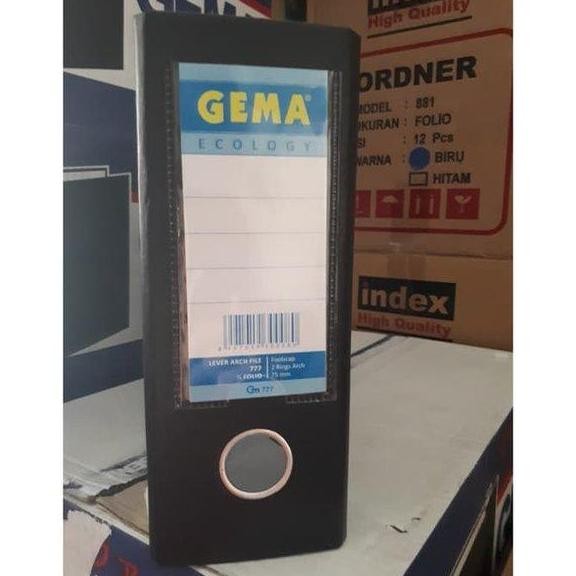 

Promo Ordner Gema Kwitansi Hitam Folio - 1 Dus Isi 12 Pcs
