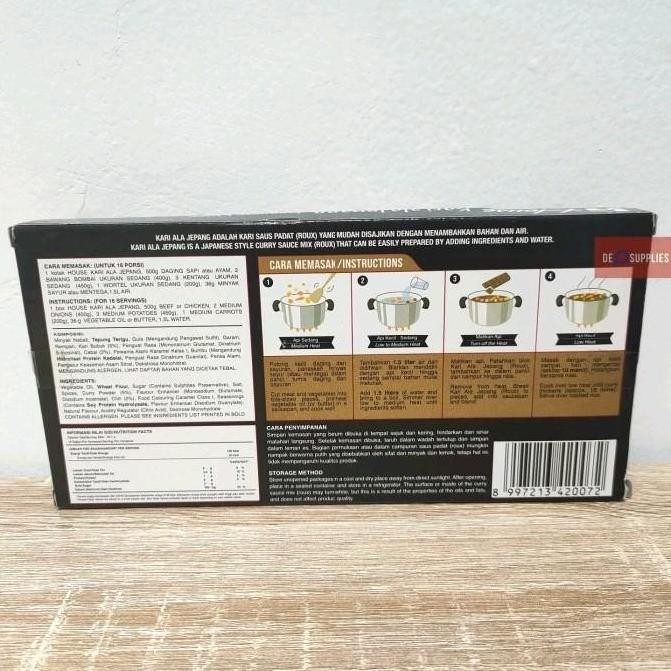 

Promo House Curry Spicy - Saus Kari Jepang Pedas 300Gr