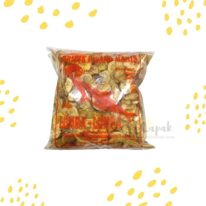 

Ccf Keripik Pisang Pecah Lumba-Lumba 300Gr Kripik Pisang Kepok Manis Asli Malang