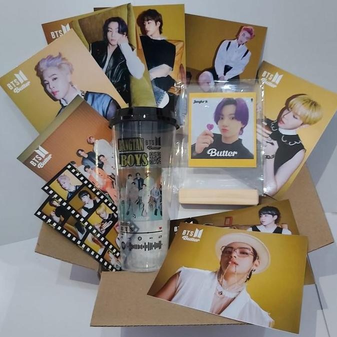 

Ready Hampers Giftbox BTS Butter Edisi Spesial Kado Army