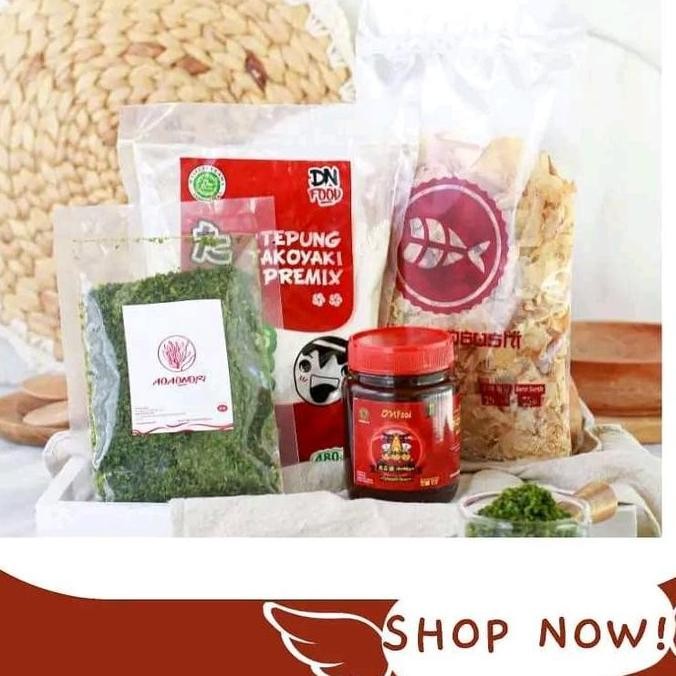 

Promo Paket Hemat Takoyaki Dnfood 2Pcs Saus Takoyaki Katsuobushi Aonori Halal Shopee