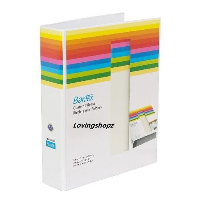 

Promo Insert Ring Binder Bantex A4 4 Ring 40Mm #8742-07 Map Arsip Stationery