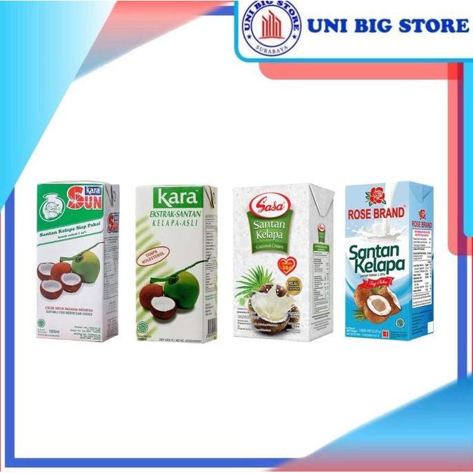 

Promo Sun Kara Santan Cair Kelapa 1 Liter Siap Pakai Shopee