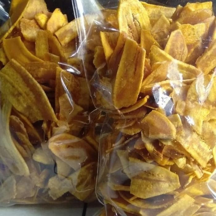 

Ccf Keripik Pisang Asin Gurih 1Kg / Keripik Pisang Kepok Lampung