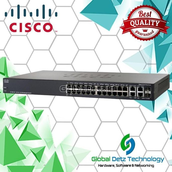 Switch Cisco SF300-24 10/100 24-Port