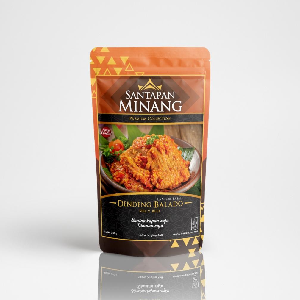 

Dendeng Balado Sapi Basah Lambok Asli Khas Padang 250 Gram Halal Santapan Minang Terbaru
