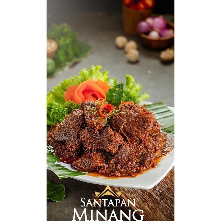 

Rendang Daging Sapi Asli Khas Padang 300 Gr Halal - Santapan Minang Terbaru