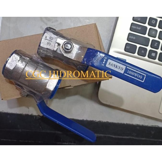 Bst Ready Sankyo Ball Valve Stainless 2" / Ball Valve Stainless 2 Inch Best Seller