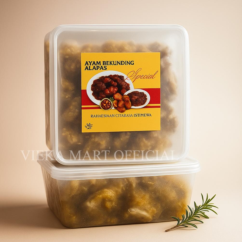

( Box ) Ayam Serundeng Kelapa Spesial Box 1 Ekor Homemade Terbaru